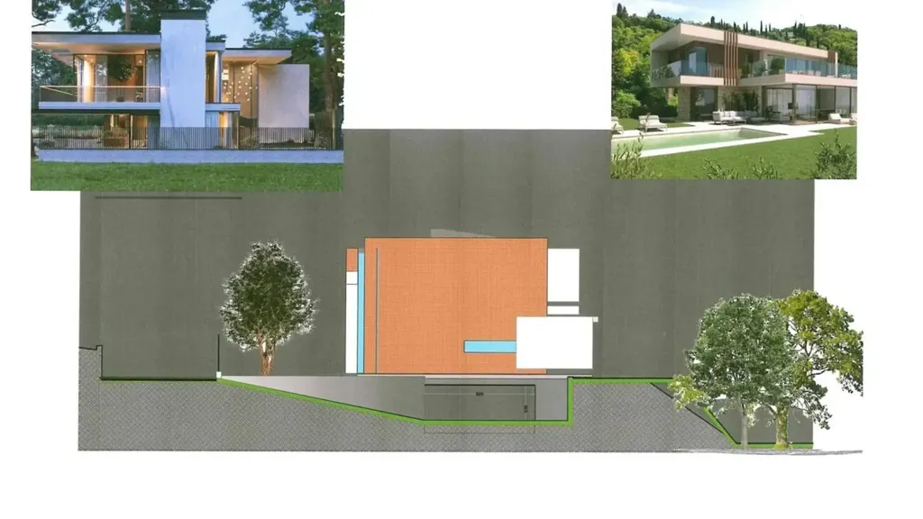 Modern Villa with Mountain View in Cantù
