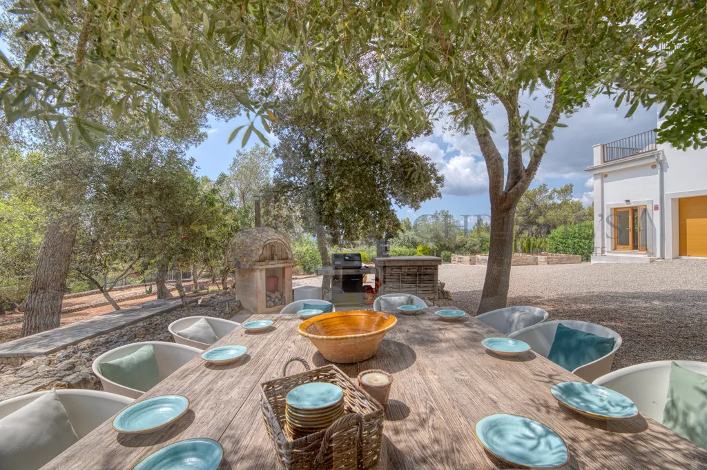 Terrasse - Country Home with Panoramic Views in Establiments