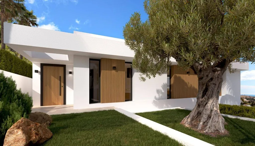 New-Build Villa with Sea View in Calpe