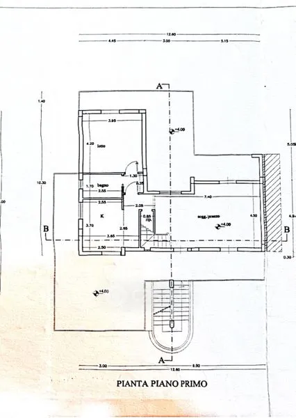 Plaan - Bifamiliar Villa with Terraces in Scisciano