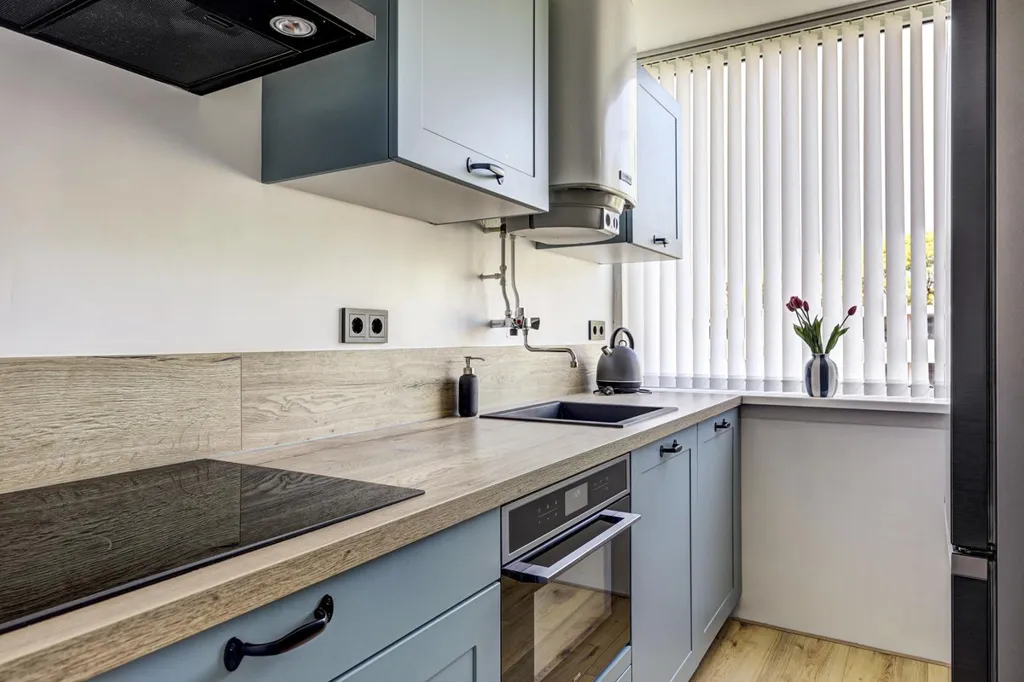 Cuisine - Light and Spacious Apartment with Two Balconies in Rotterdam