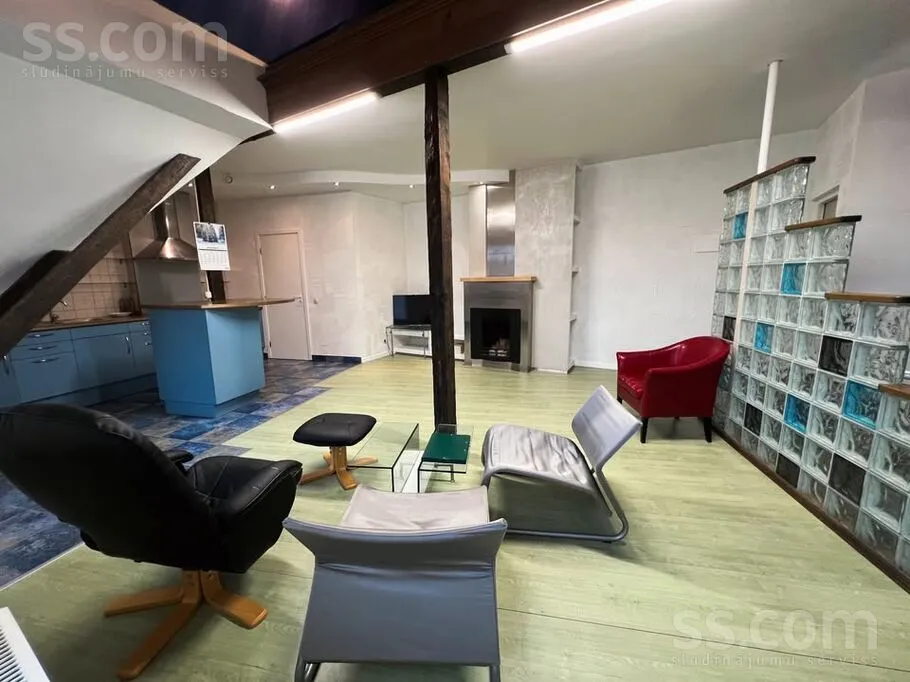 Séjour - 2-Bedroom Apartment with High Ceilings in Riga Centre