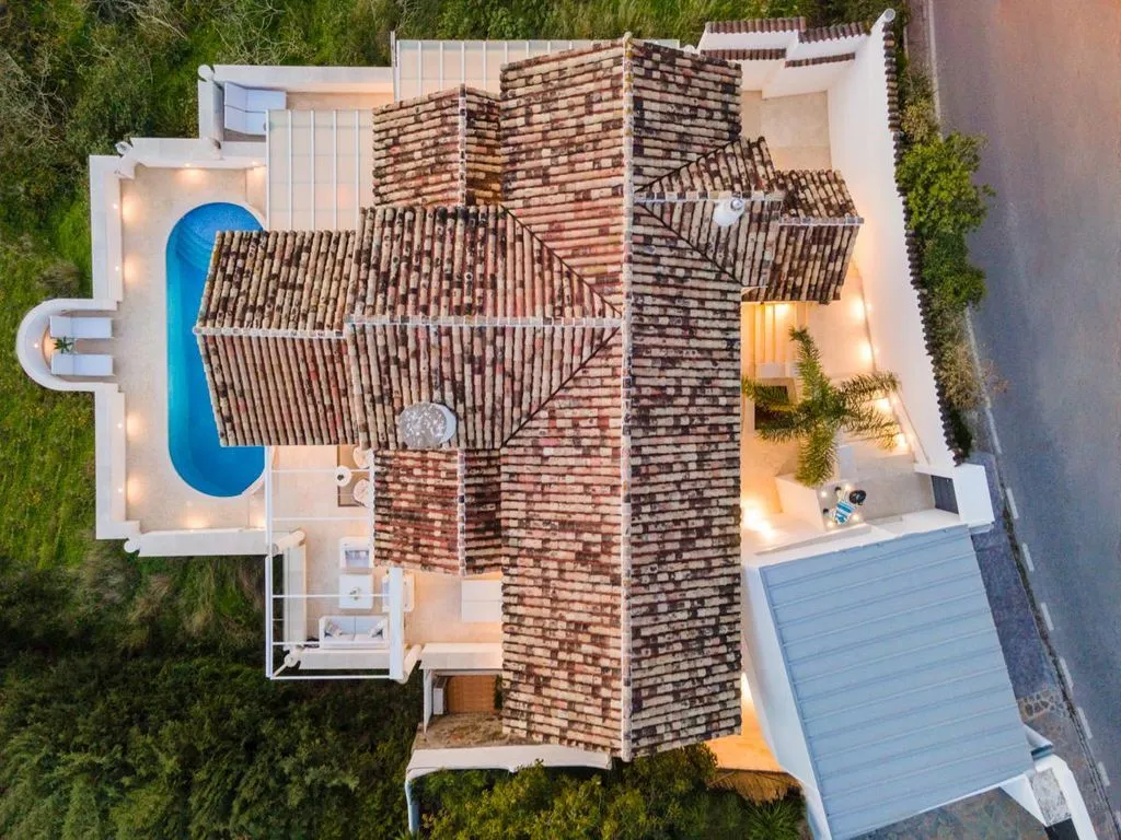 Vue aérienne - Luxury Villa with Sea Views in Marbella