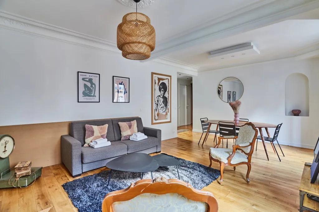 Soggiorno - Apartment with Elevator in Paris 15th