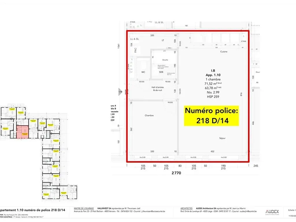 Plaan - Apartment with Terrace in Ans