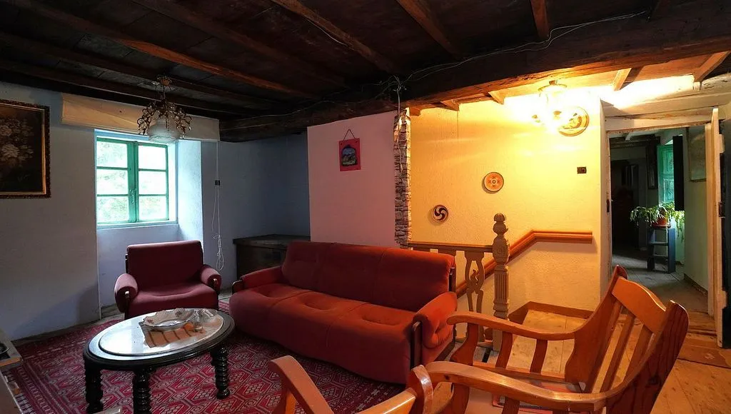 Soggiorno - Chalet with Terrace and Balcony in Guntín