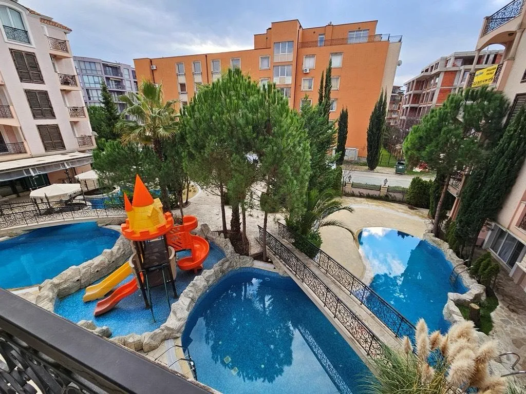 Piscina - Apartment with Pool View in Sonnenstrand