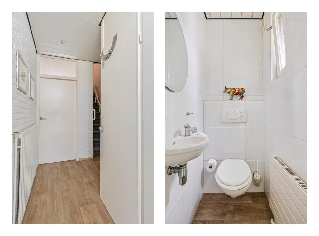 Bathrooms - Two-Storey House with Garden in Landgraaf