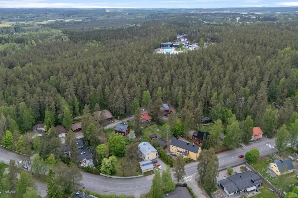Vue aérienne - Detached House with Sauna in Hyvinkää