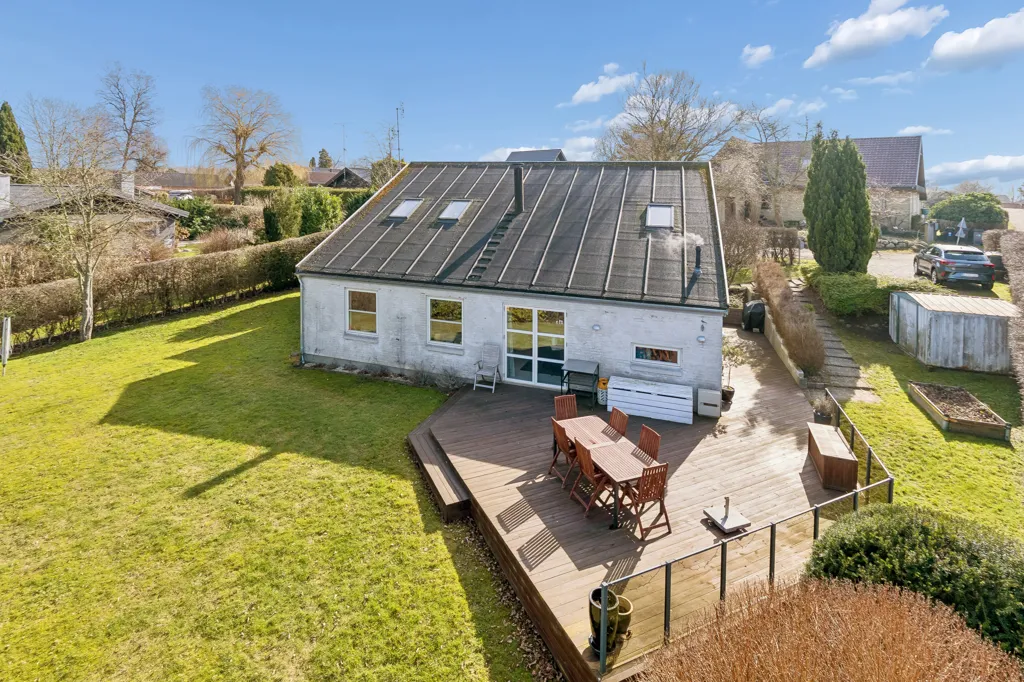 Õhuvaade - Architectural Villa with View in Kokkedal