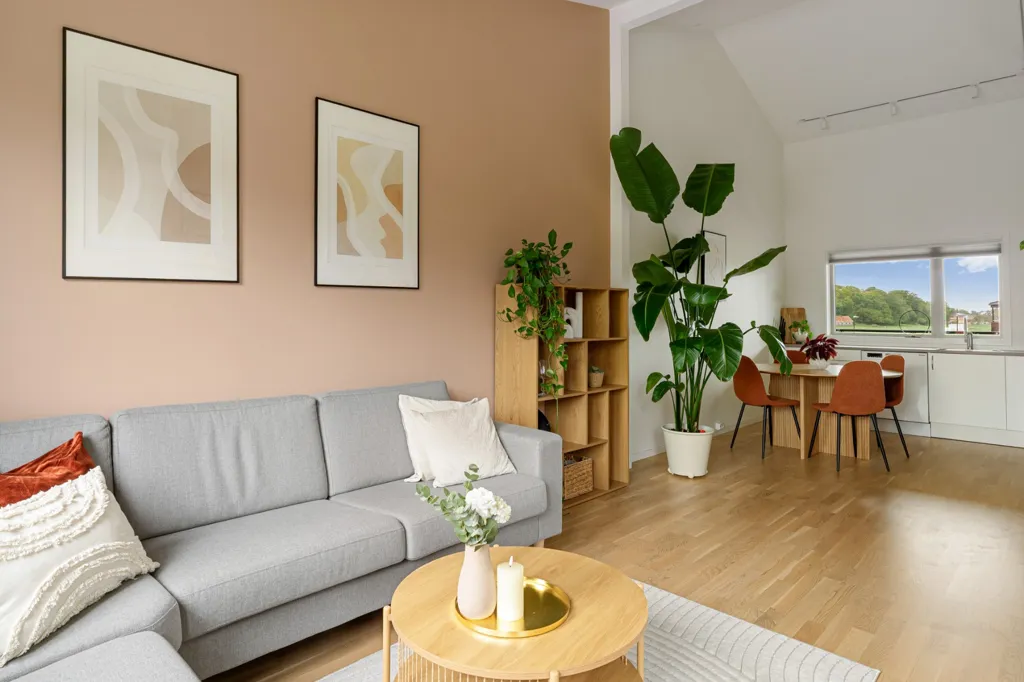 Séjour - Modern 2-Bedroom Flat with Balcony in Sola