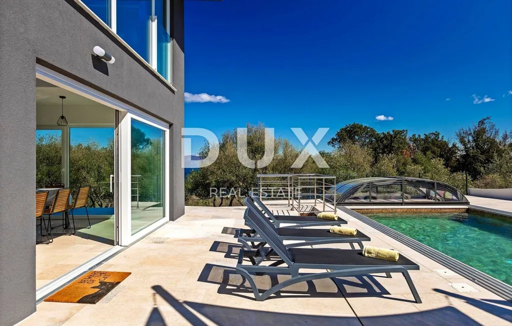 Piscina - New Villa with Pool near Labin