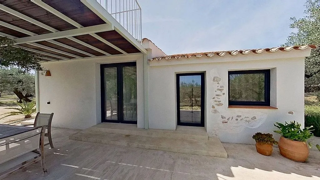 Terrasse - Rustic House with Sea and Mountain Views in Coll de l'Alba
