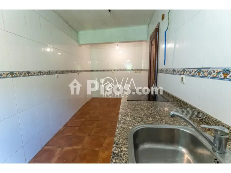 Kitchen - Large House with Garden in Adarzo, Santander