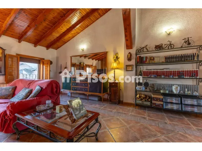Living Room - Restored Rustic House with Garden in Carcaixent