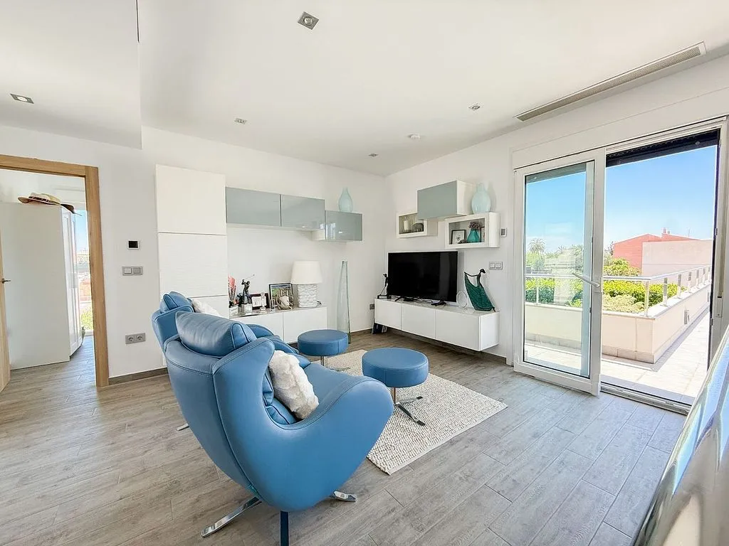 Living Room - Villa with Pool and Terrace in Águilas