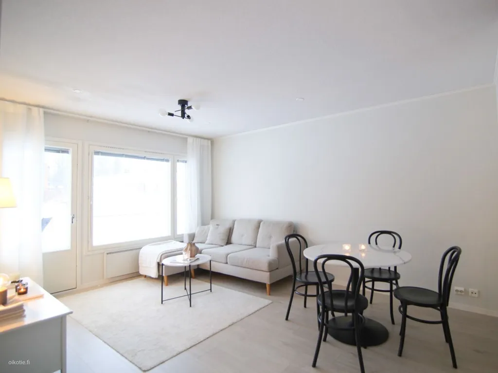 Living Room - Modern Flat with Sauna in Joensuu