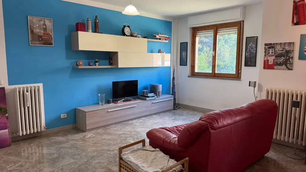 Séjour - Twin-Storey Apartment with Terrace in Perugia