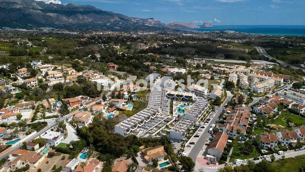 Õhuvaade - New Flat with Pool in Alfaz del Pi