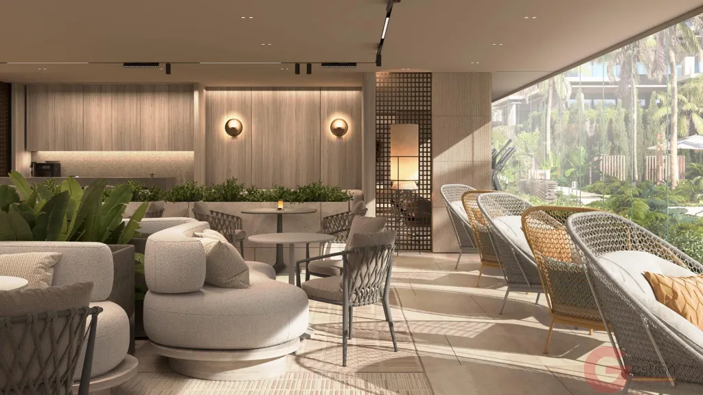 Terrace - Modern Apartment with Terrace in Estepona