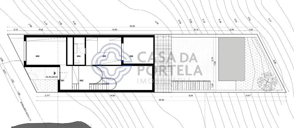 Plan - Construction Plot with Sea View in Sesimbra