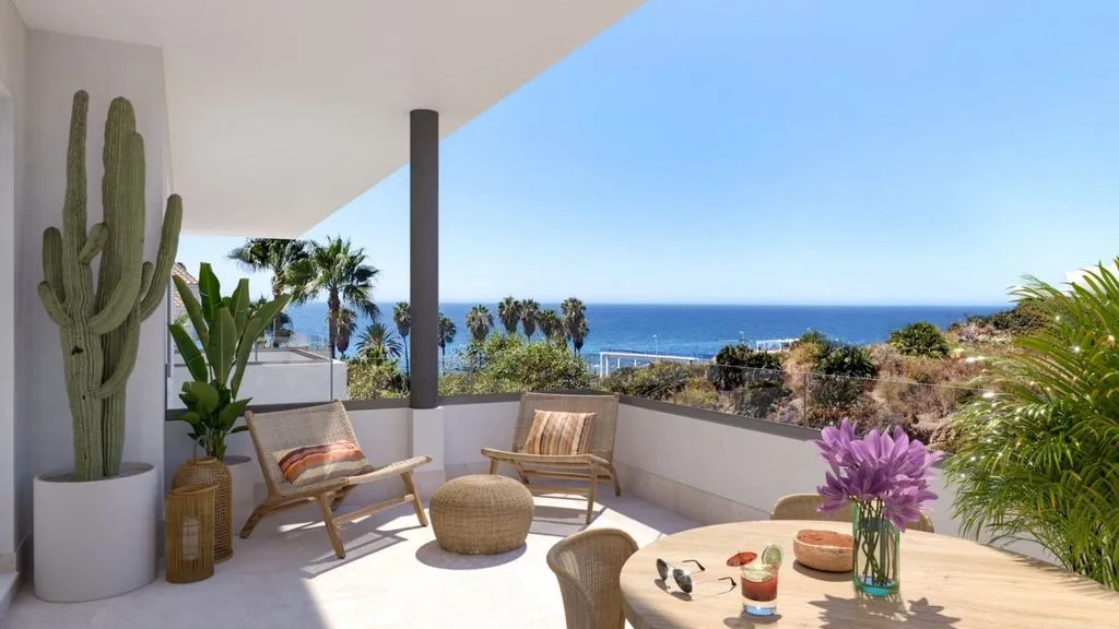 Terrasse - Luxury Flat with Sea View in Mijas