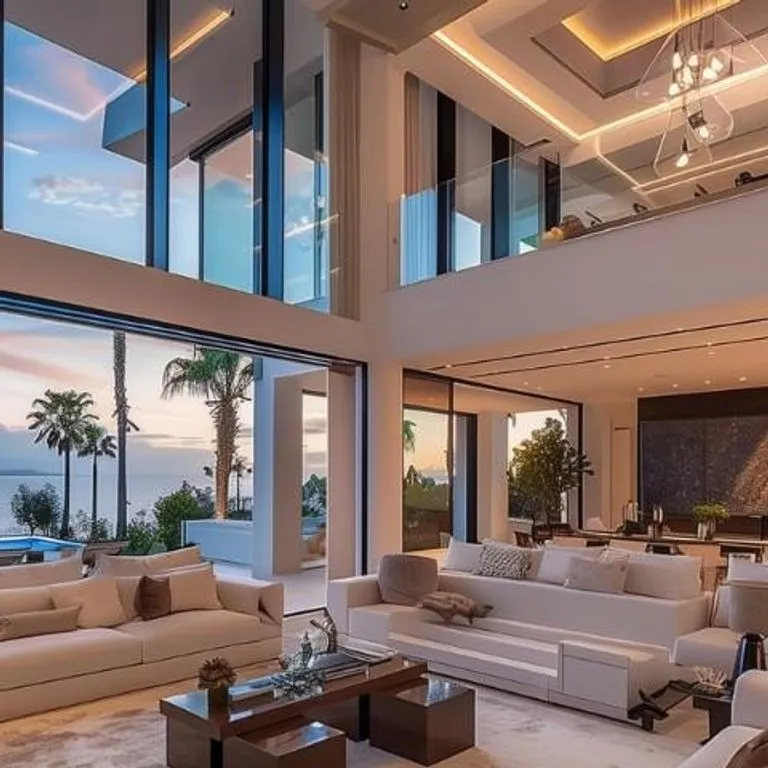 Séjour - Luxury Villa with Indoor Pool in Marbella