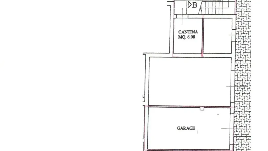 Plan - Trilocale with Private Garden in Fucecchio