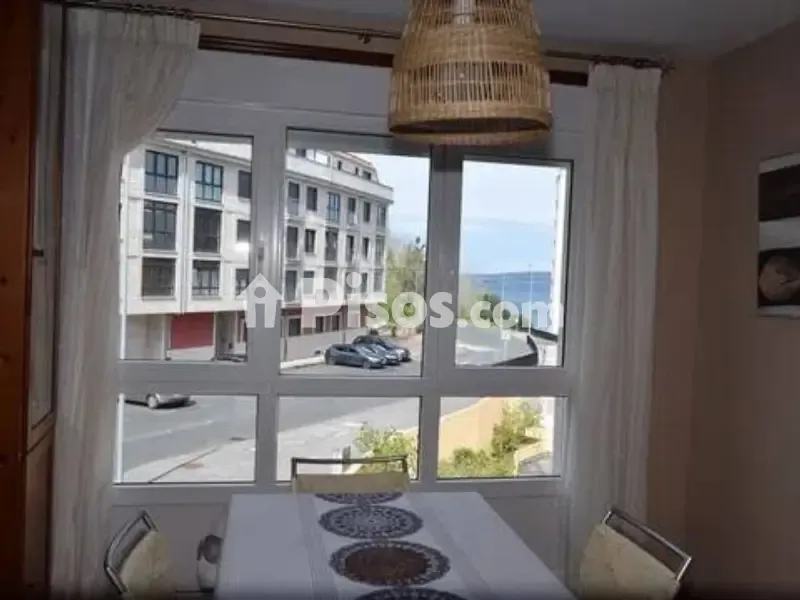 Sala da pranzo - Seafront Flat with Garage in Rúa Loyos