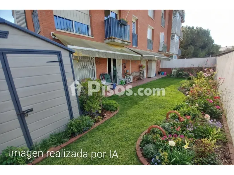 Jardin - Ground Floor Flat with Garden in Ripollet