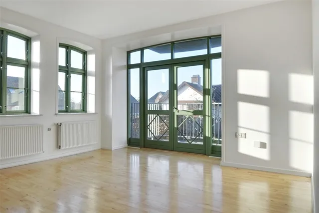 Séjour - 4-Bedroom Apartment with Balcony in Tønder