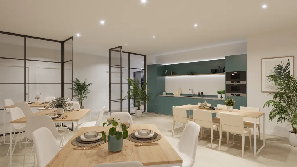 Salle à manger - Penthouse with Sea View in Estepona