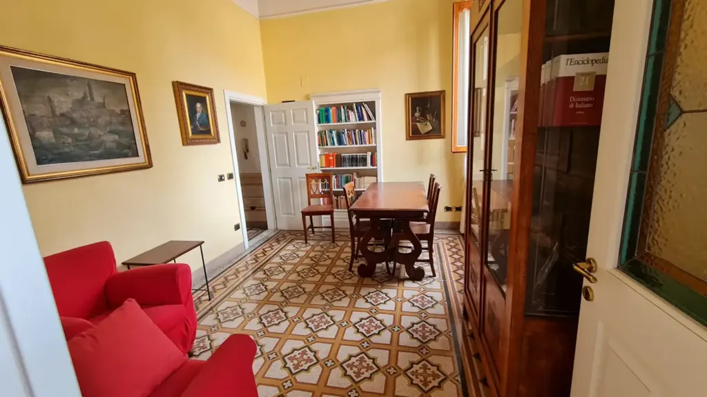 Söögituba - Restored Liberty-Style Semi-Detached Villa in Montevarchi