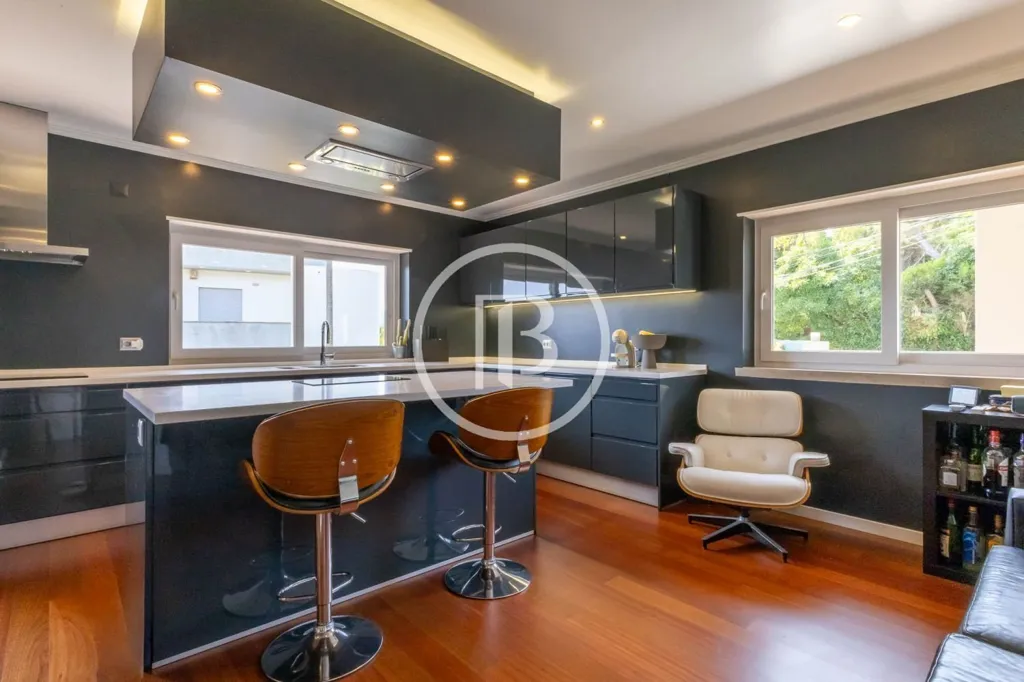 Cucina - Luxury House with Sea View in Estoril