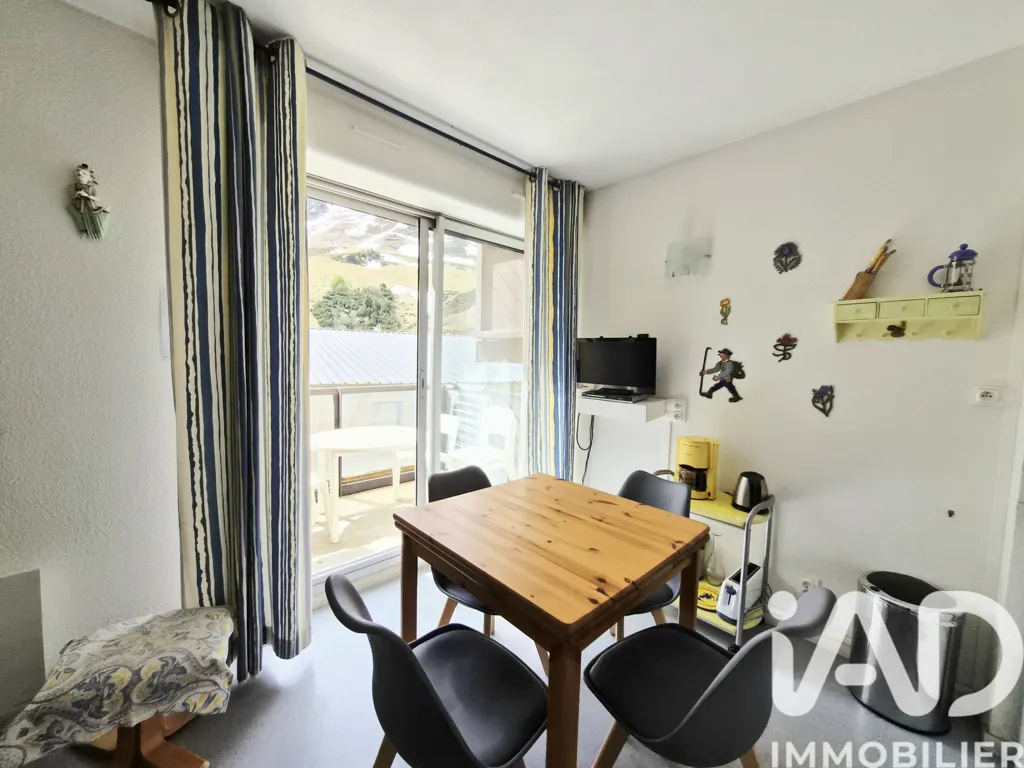 Dining Room - Studio with Balcony at Bagneres-De-Bigorre