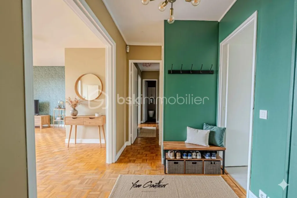 Entrée - Appartement T4 Plein Sud au Dernier Étage à Paris