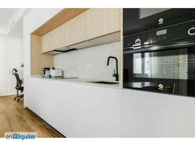 Cuisine - Furnished Apartment in Chamberí, Madrid