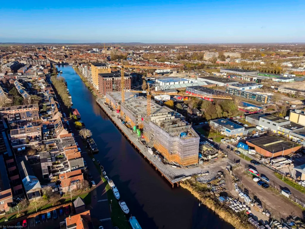 Õhuvaade - Penthouse with Water View in Alkmaar