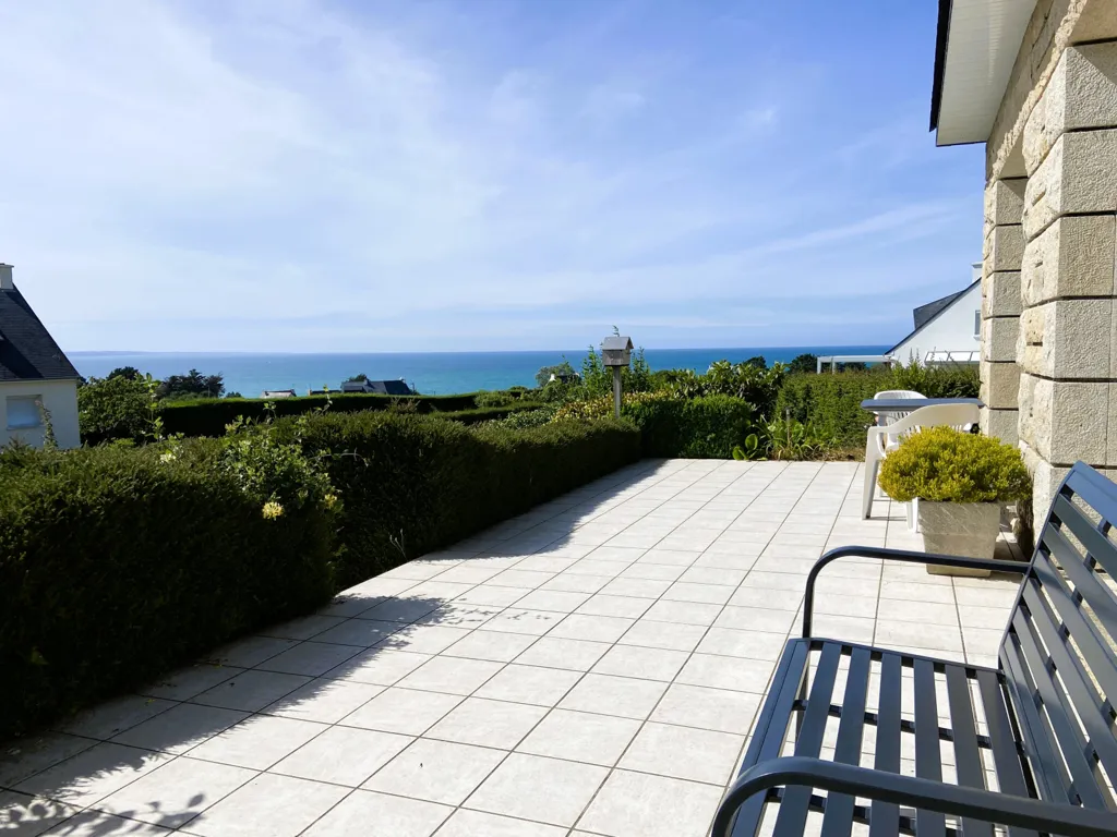 Terrasse - Maison Viagère avec Vue Mer Panoramique à Lamballe-Armor