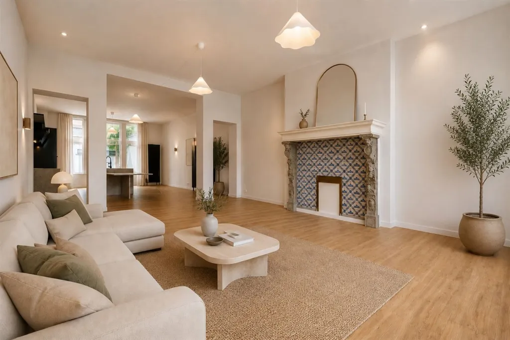 Séjour - Appartement de Caractère avec Terrasse à Liège