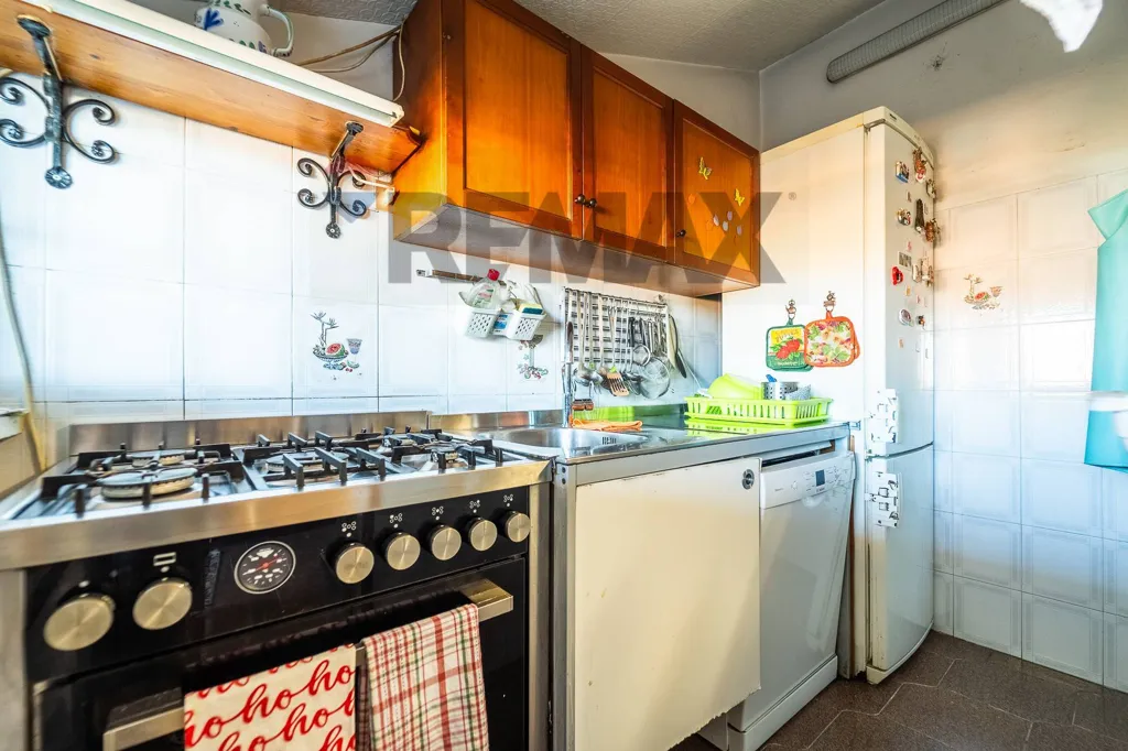 Cucina - Chalet-Style Apartment with Terrace in Case Rosse