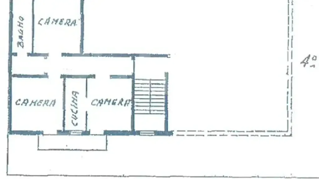 Plan - Bright Apartment with Balcony in Bologna