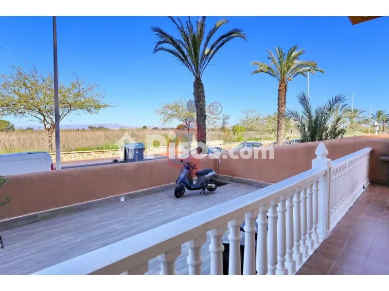 Terrasse - Ground Floor Apartment with River View in Guardamar