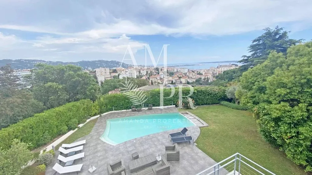 Pool - Luxury Villa with Sea View in Cannes