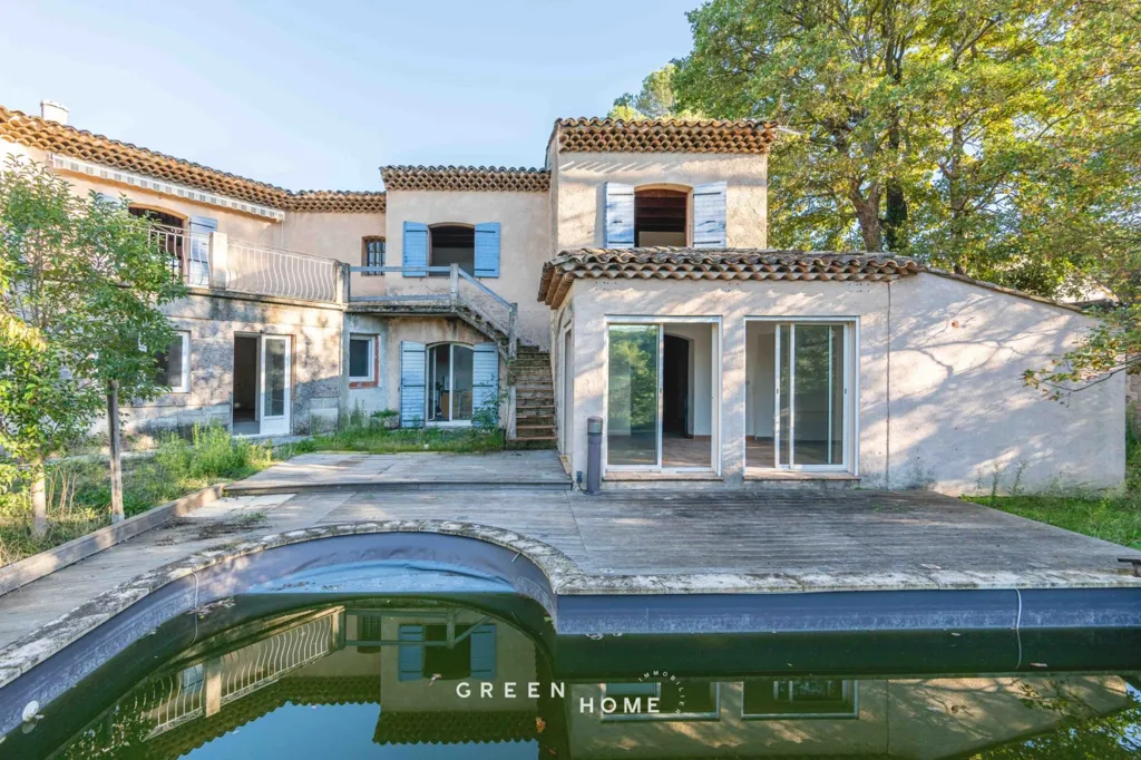 Bassein - 17-Room House with Pool in Éguilles