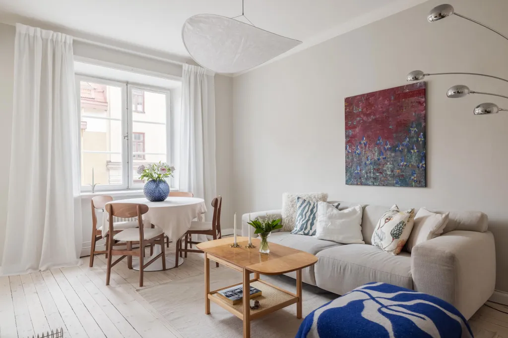 Elutuba - Twin-Unit Flat with City Views in Vasastan