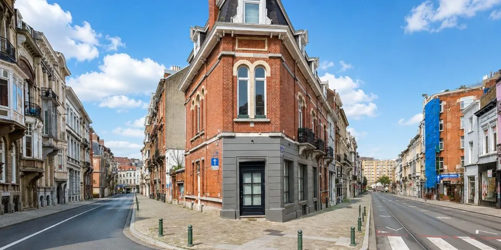 Extérieur - Maison mixte avec terrasse à Elsene