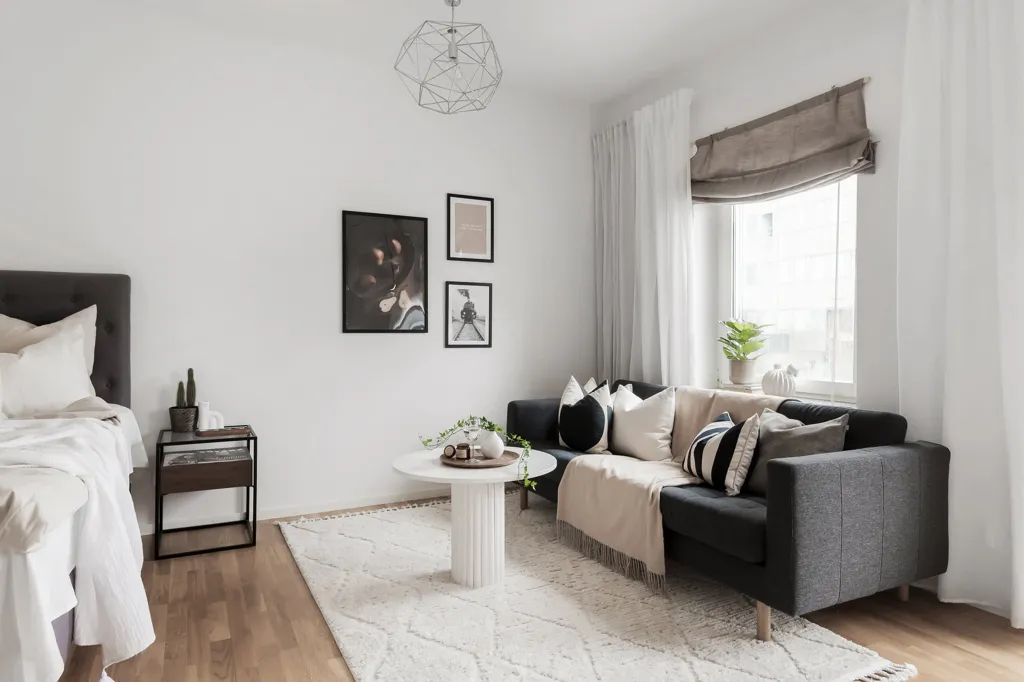 Magamistoad - Modern 1-Bedroom Flat with West View in Vällingby