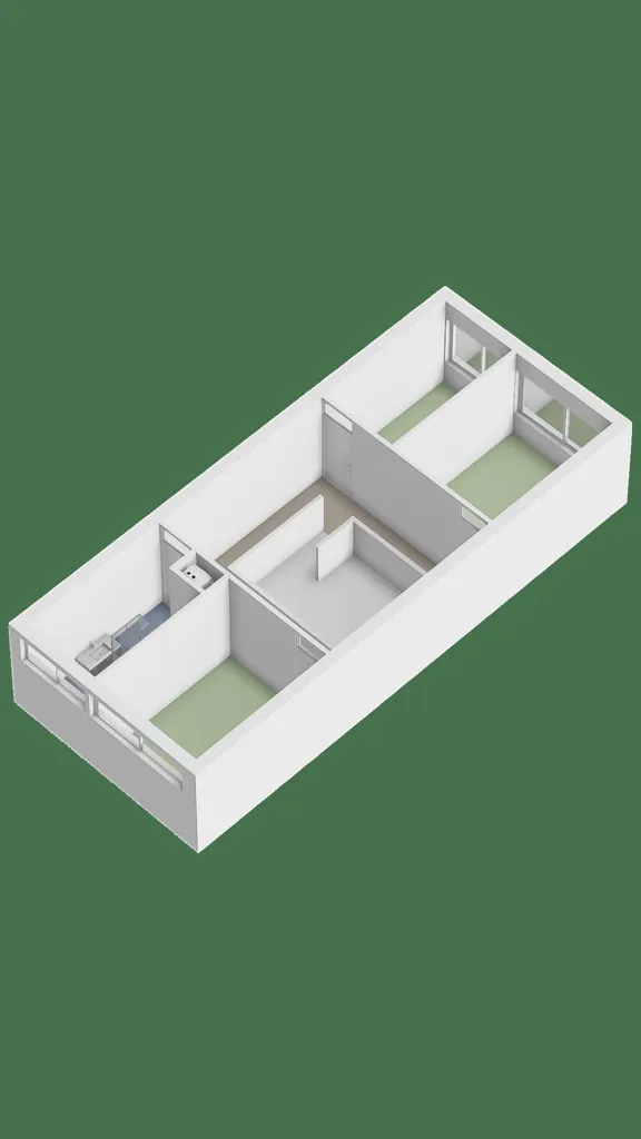 Plan - Maison 4 pièces à Zaandam