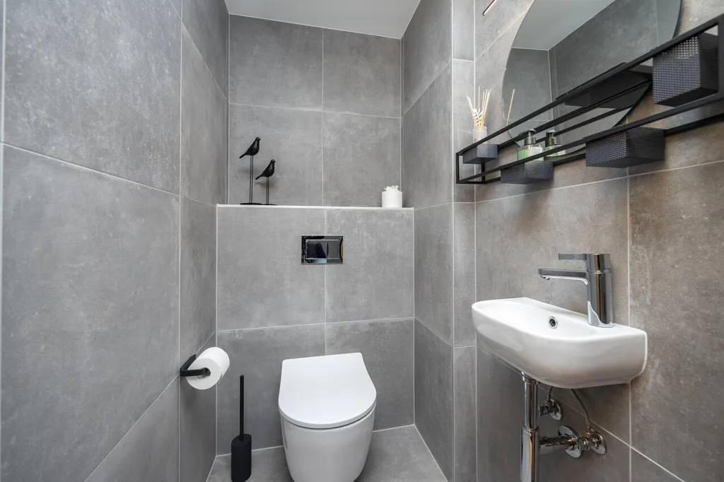 Salles de bain - Penthouse with South-Facing Balcony in North Tallinn